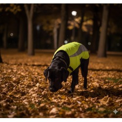 ZOLUX Kamizelka odblaskowa dla psa - żółta 55cm