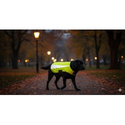 ZOLUX Kamizelka odblaskowa dla psa - żółta 50 cm