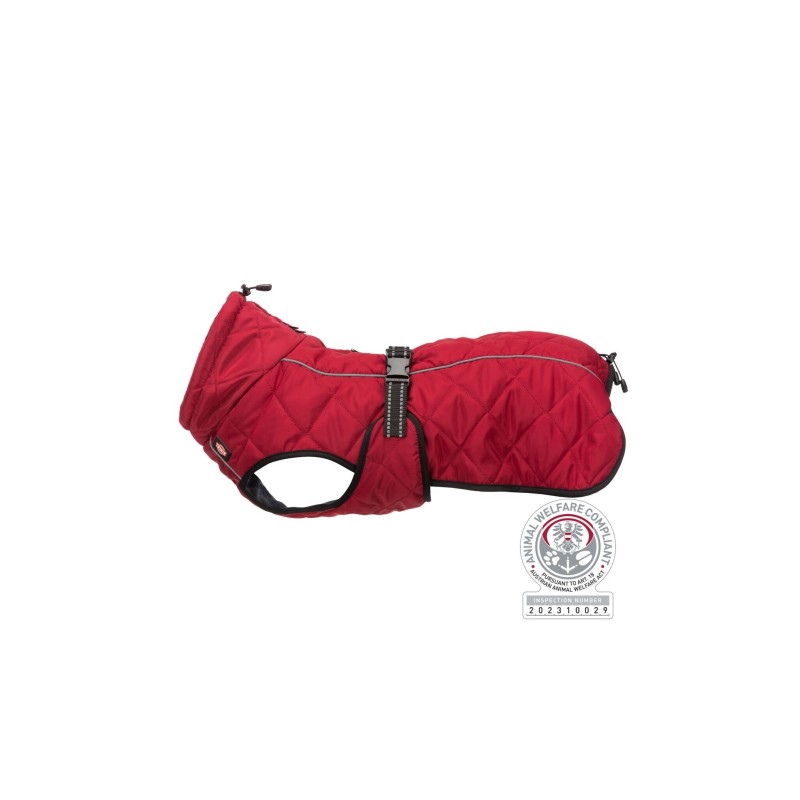 TRIXIE Płaszczyk Minot - czerwony M (45cm)