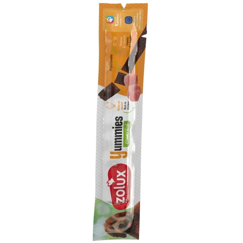 ZOLUX Miękki przysmak treningowy dla psa pałeczka Yummies kurczak 12g