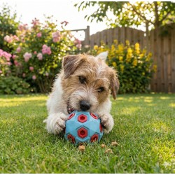 ZOLUX Zabawka dla psa do aportowania na przysmaki piłka 8cm