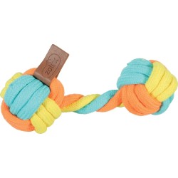 ZOLUX Zabawka dla psa gryzak hantel sznur Twist 18cm