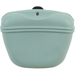 ZOLUX Saszetka na przysmaki dla psa silikonowa na magnes zielona