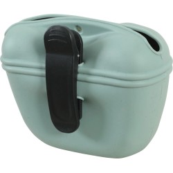 ZOLUX Saszetka na przysmaki dla psa silikonowa na magnes zielona