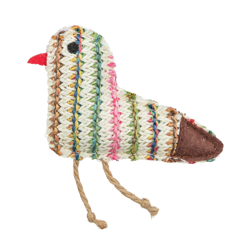 TRIXIE Ptak zabawka dla kota z kocimiętką 11cm