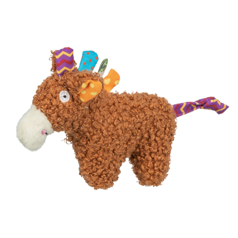 TRIXIE Koń zabawka dla kota z kocimiętką 15cm