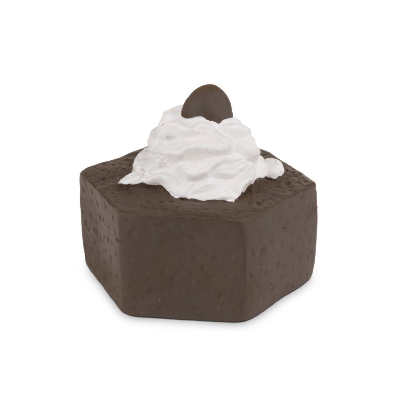 BARRY KING Zabawka dla psa babeczka czekoladowa lateksowa 8cm