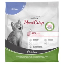 PLATINUM MeatCrisp Kitten Chicken 400g PROMO Krótki termin