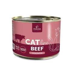 POKUSA CatLine karma mokra dla kotów dorosłych - wołowina 400g