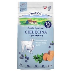 BALTICA SMAKI REGIONÓW Cielęcina z jagnięciną dla dużych psów M/L 9kg PROMO Krótki termin