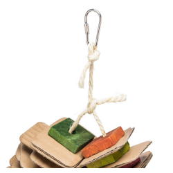 TRIXIE Zabawka drewniana z tekturą 18 × 35cm