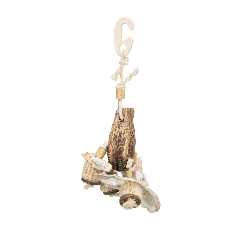 TRIXIE Zabawka naturalna dla ptaków 26cm