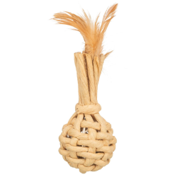 TRIXIE Zabawka dla kota z piórami 15cm