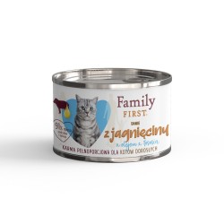 FAMILY FIRST Puszka dla kota Danie z Jagnięciną 200g