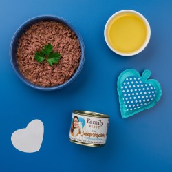 FAMILY FIRST Puszka dla kota Danie z Jagnięciną 200g