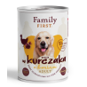 FAMILY FIRST Puszka dla psa Bogata w kurczaka z burakami 400g