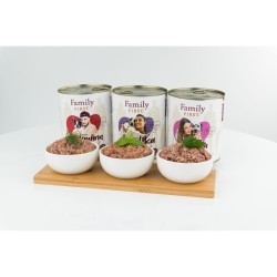 FAMILY FIRST Puszka dla psa Bogata w indyka z pietruszką 800g