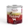 FAMILY FIRST HOLIDAYS Puszka dla psa Wołowina/burak 800g