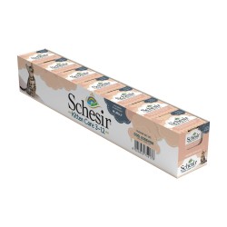 SCHESIR Kitten Care mokra karma dla kociąt kurczak z aloesem 85g