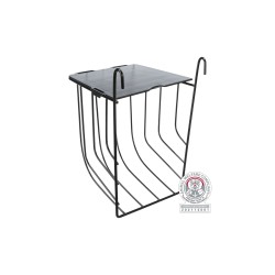 TRIXIE Paśnik wiszący dla królika/gryzoni 13 × 18 × 12cm - czarny