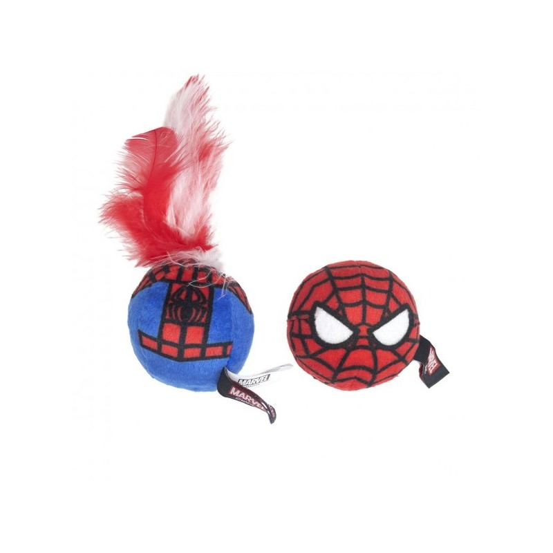 RECOSNACK Zabawka dla Kota Spiderman 2 szt