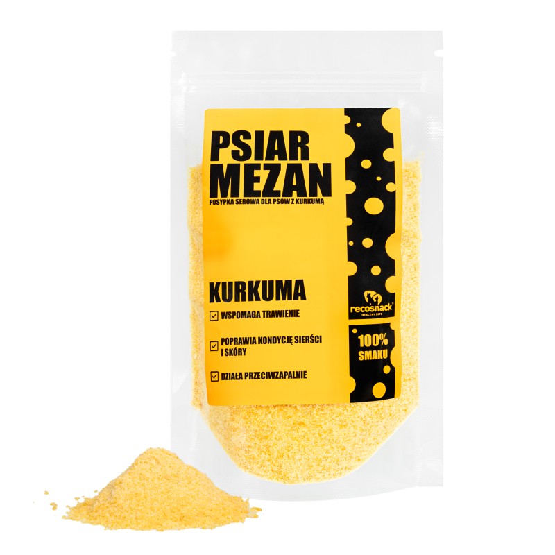 Recosnack Psiarmezan Kurkuma 200 g 200 g