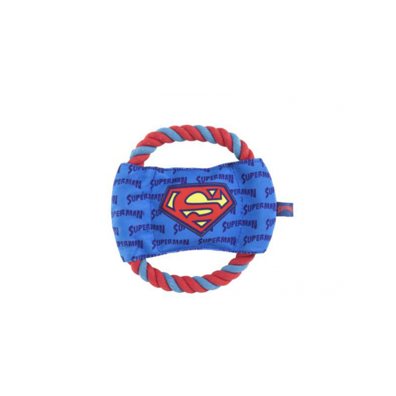 RECOSNACK Szarpak sznur Superman 15 cm
