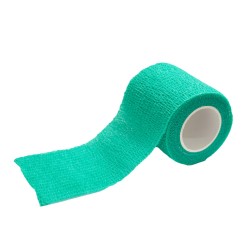Bandaż kohezyjny 5 cm x 4,5m turkusowy 1 sztuka