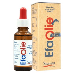 SCANVET Efa Olie - Mieszanka dietetyczna dla psów i kotów 30ml