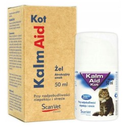 SCANVET KalmAid Kot - Na niepokój i stres 50ml PROMO Krótki termin
