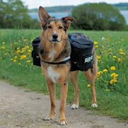 JULIUS-K9 Torba siodłowa dla psa do szelek 3/XL