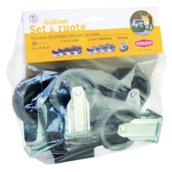 ZOLUX Zestaw 4 kółek do transportera Gulliver 1,2,3