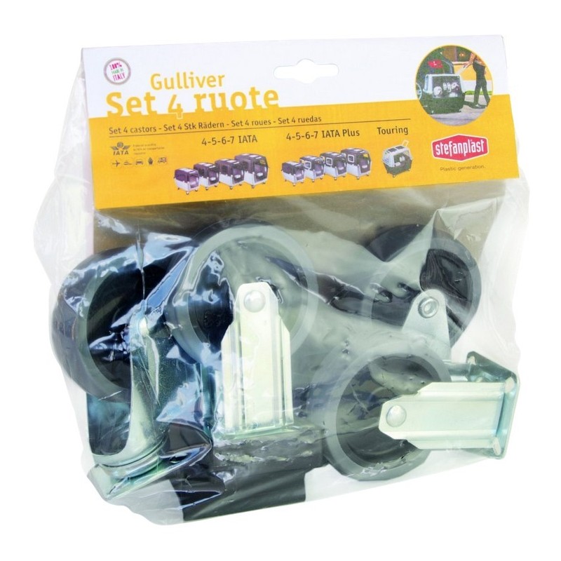 ZOLUX Zestaw 4 kółek do transportera Gulliver IATA 4,5,6,7