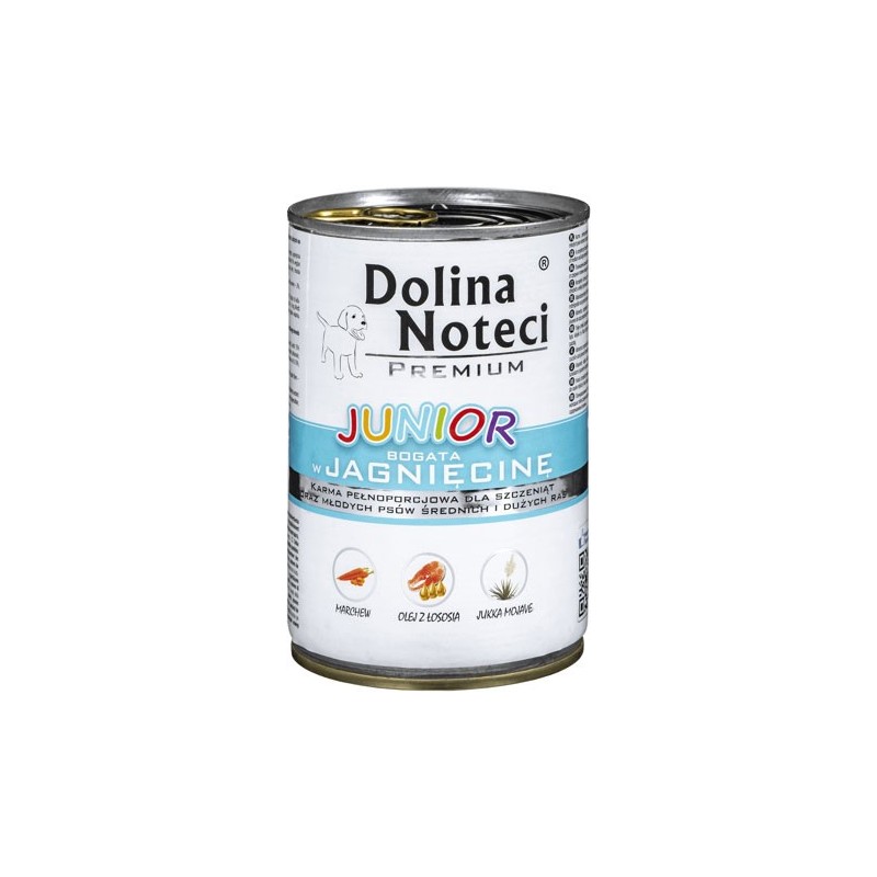 DOLINA NOTECI Premium Junior - Jagnięcina 400g