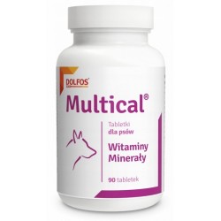 DOLFOS Multical - witaminowo-mineralny suplement diety dla psów 90tabl.