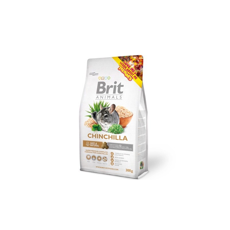 BRIT Animals Chinchilla Complete - dla szynszyli 300g