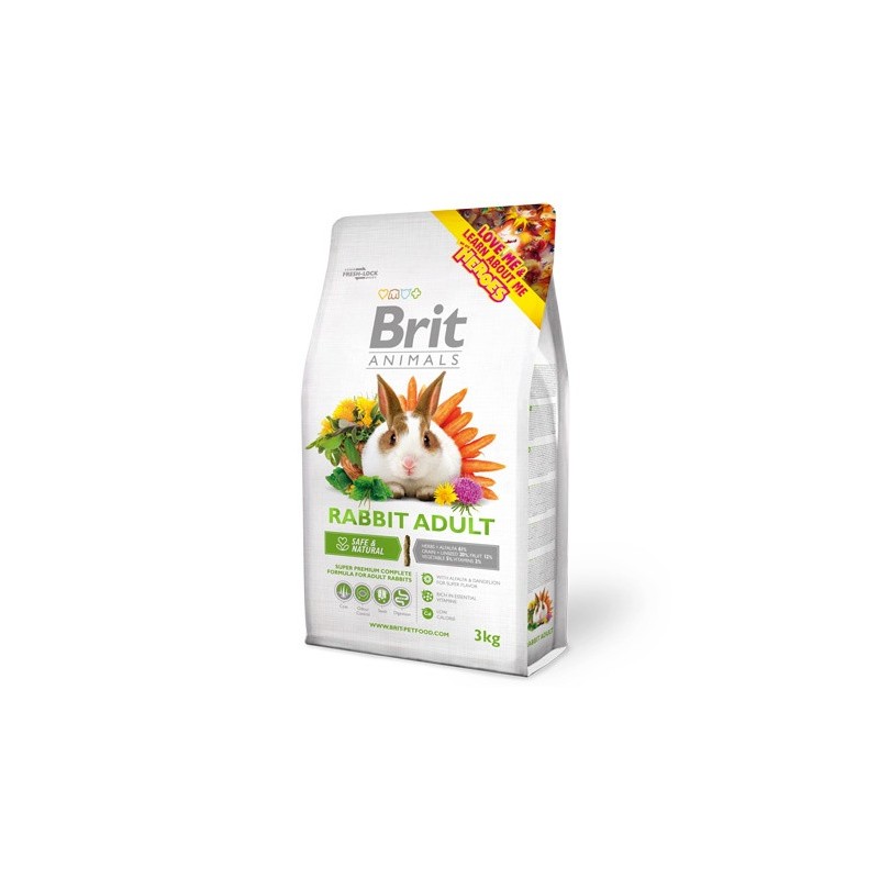 BRIT Animals Rabbit Adult Complete - dla królików 300g