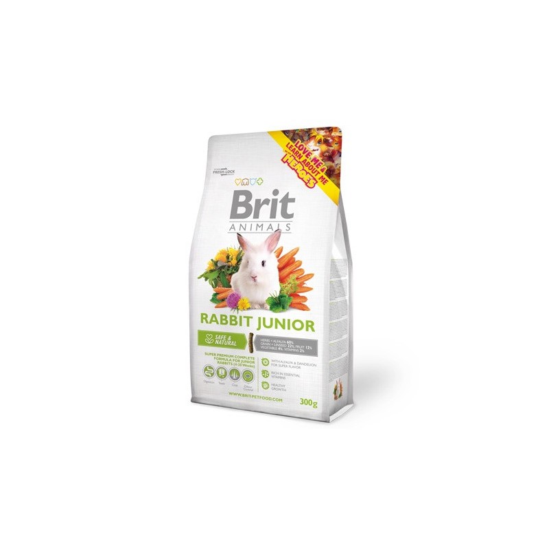 BRIT Animals Rabbit Junior Complete - dla królików 300g