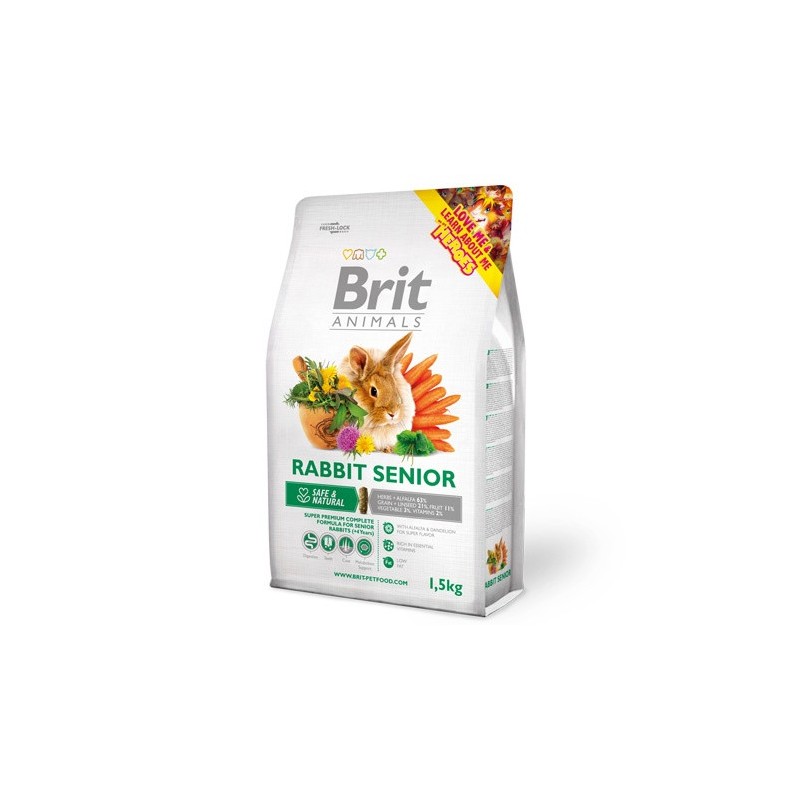 BRIT Animals Rabbit Senior Complete - dla królików 300g