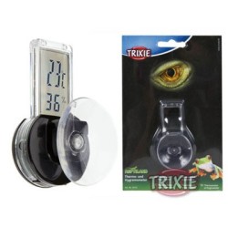 TRIXIE Termometr i higrometr cyfrowy z przyssawką