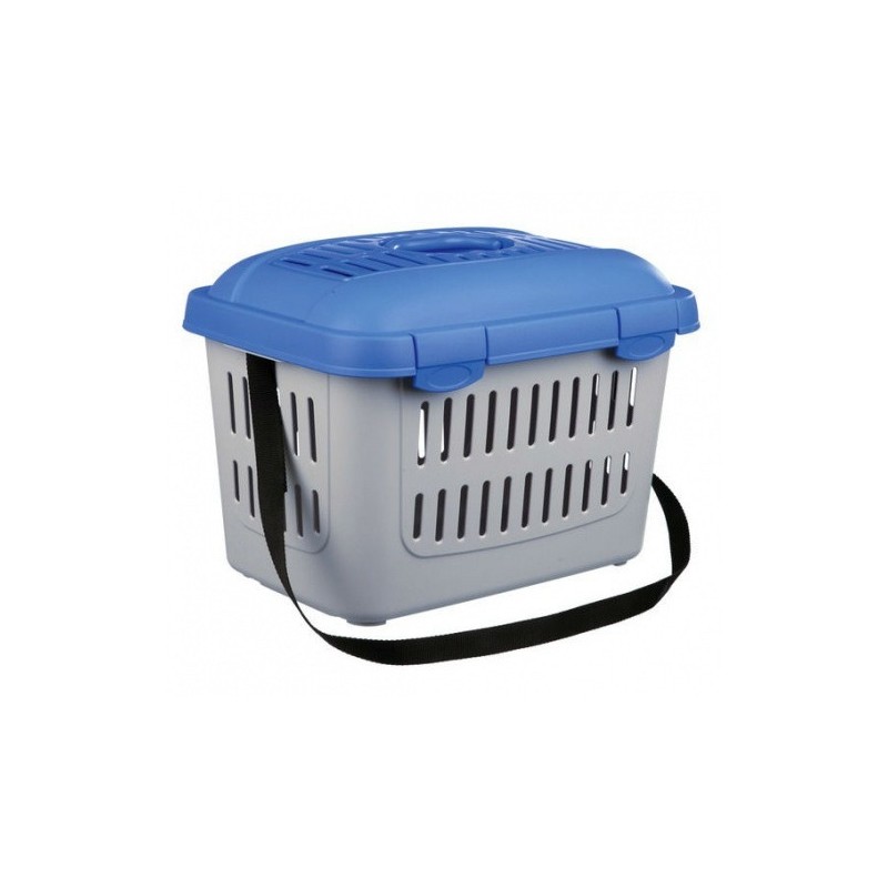 TRIXIE Transporter Midi-Capri - jasnoszary / niebieski