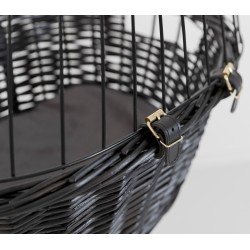 TRIXIE Kosz na rower do 5 kg - czarny