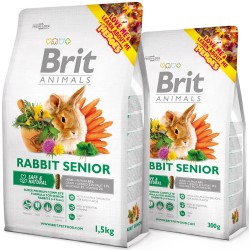 BRIT Animals Rabbit Senior Complete - dla królików 1,5 kg