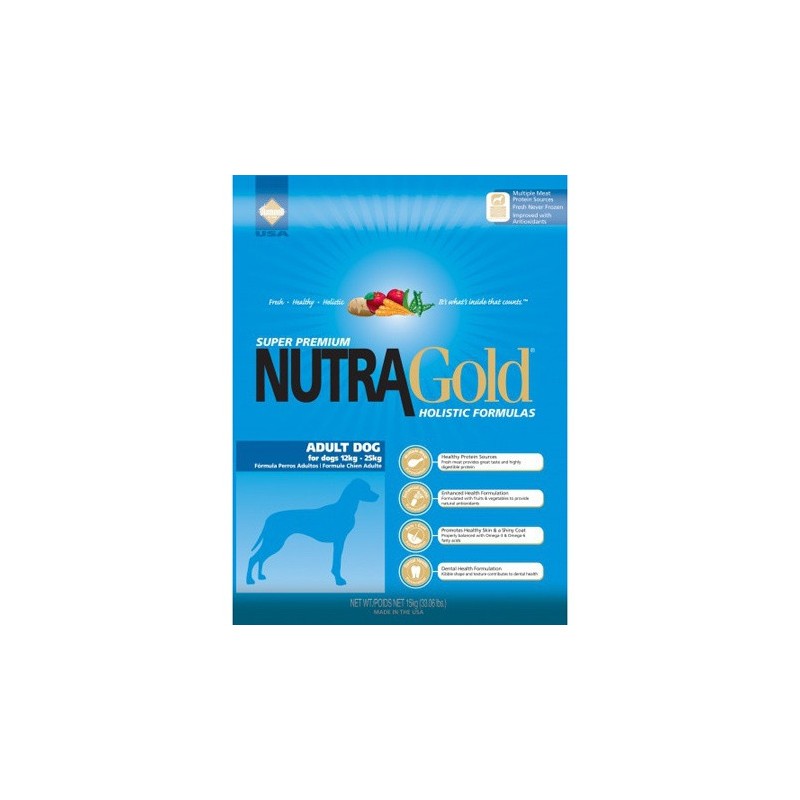 NUTRA GOLD Holistic Adult Dog 2x 15kg