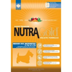 NUTRA GOLD Holistic Indoor Adult Dog Microbites 7,5kg