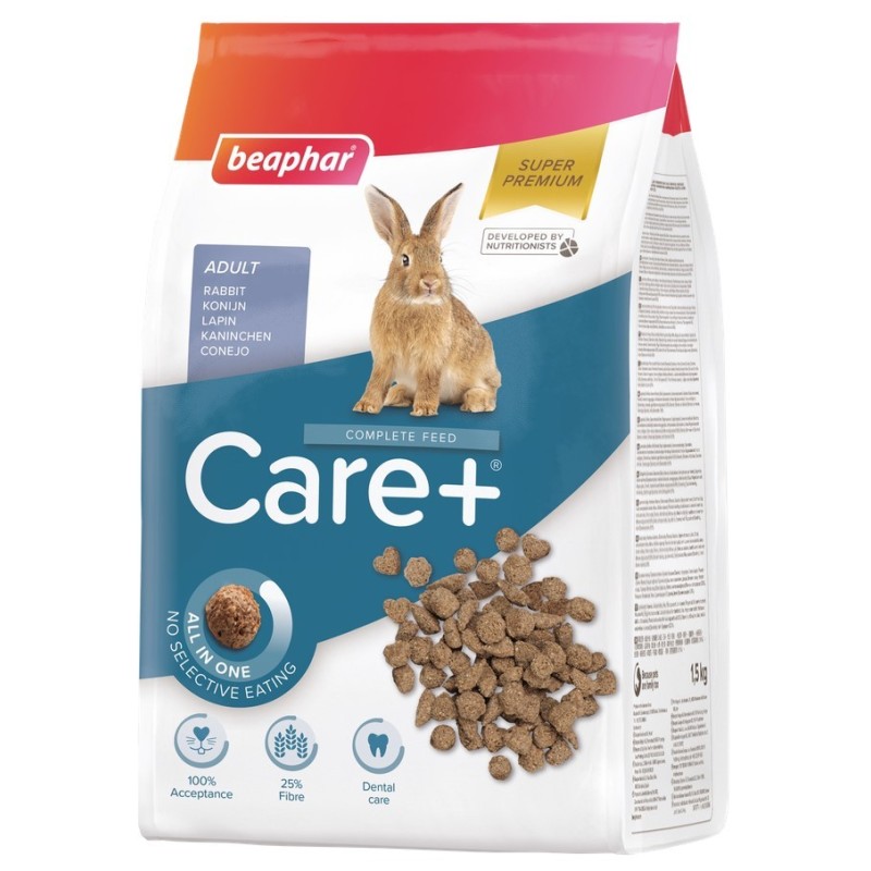 BEAPHAR Care+ Rabbit  Super Premium dla królików 1,5kg