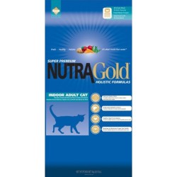 NUTRA GOLD Holistic Indoor Adult Cat (Hairball Control) 2x 7,5kg