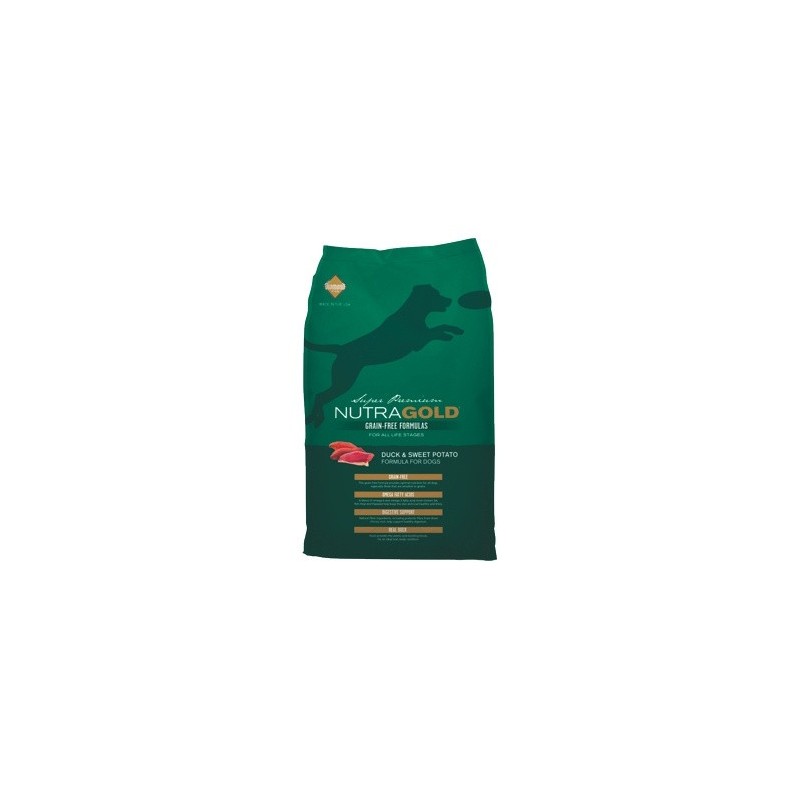 NUTRA GOLD Grain Free Duck & Sweet Potato 13,6kg