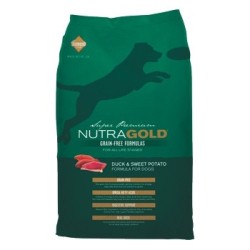NUTRA GOLD Grain Free Duck & Sweet Potato 13,6kg