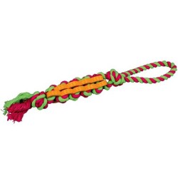 TRIXIE Zabawka gumowa ze sznurkiem Denta Fun 37 cm 37 cm
